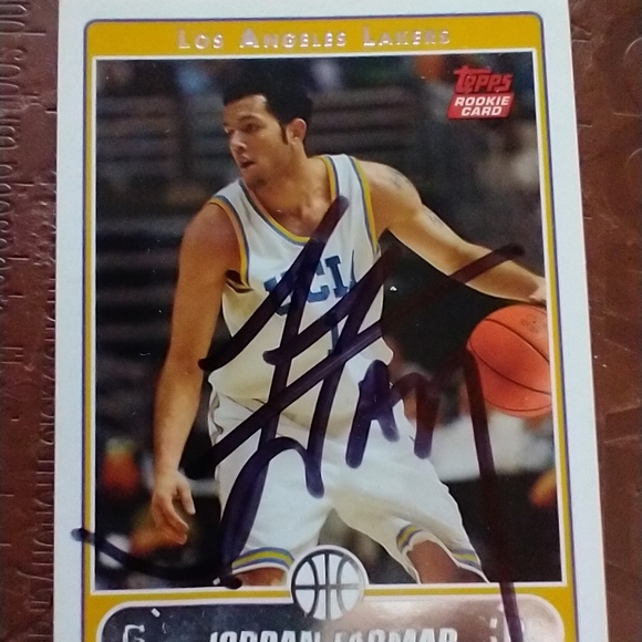 Jordon Farmar basketball card - Picture 7 of 9